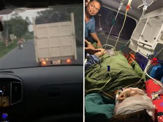 Vụ xe tải tạt đầu, quyết không nhường đường cho xe cấp cứu chở bệnh nhân nguy kịch: Danh tính gã tài xế được hé lộ 