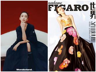 Xuất hiện trên bìa tạp chí nổi tiếng, Triệu Lệ Dĩnh thể hiện visual đẳng cấp vượt xa Angela Baby và Lưu Thi Thi 