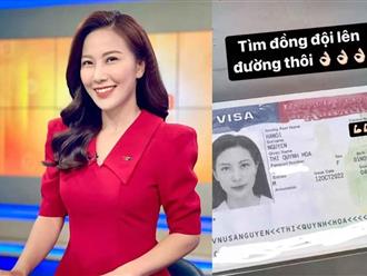BTV đình đám nhà VTV lộ ảnh thẻ visa, nhan sắc gây bất ngờ