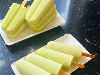 Cách làm kem cốm dẻo mịn thơm mát giải nhiệt ngày nóng