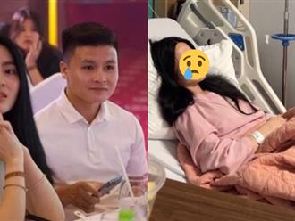 Bạn gái Quang Hải lộ rõ gương mặt đau đớn, xanh xao trên giường bệnh sau thông tin nhập viện nghi muốn kết thúc cuộc đời