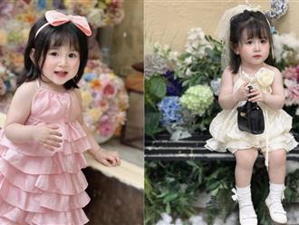 Bé gái Hà Nội có diện mạo xinh xắn như búp bê, đắt show làm mẫu ảnh, 2 tuổi đã có cát-xê 15 triệu/tháng