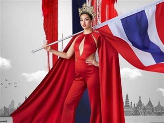 Chuẩn bị 'mang chuông đi đánh xứ người', hoa hậu Thái Lan bị điều tra vì ảnh đứng trên quốc kỳ