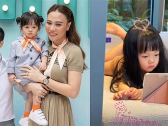 Con gái Cường Đô La - Đàm Thu Trang mới 3 tuổi đã lộ rõ nét 'chuẩn người mẫu' như mẹ