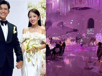 Hé lộ không gian tiệc cưới của Puka - Gin Tuấn Kiệt tại TP.HCM: Trang trí đơn giản nhưng ấm cúng, điểm nhấn là sân khấu lễ đường