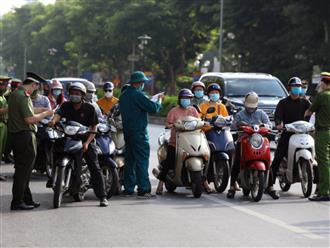 Mới: Từ 6h ngày 21/9, Hà Nội dừng kiểm soát giấy đi đường, không còn phân chia theo 3 vùng