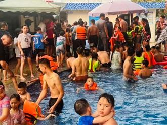 Nam sinh lớp 12 đuối nước tử vong thương tâm trong bể bơi đông nghẹt người  