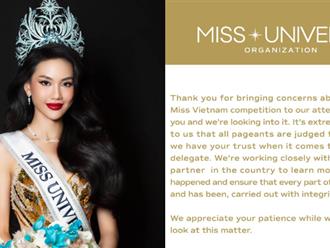 Sau tuyên bố nhập cuộc kiểm tra gian lận, động thái mới của Miss Universe có liên quan đến Bùi Quỳnh Hoa gây khó hiểu