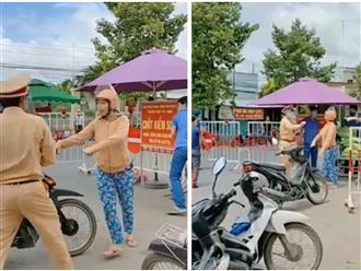 Thông tin bất ngờ về chị gái 'quần hoa' không mang khẩu trang chống đối lực lượng ở chốt kiểm soát Tây Ninh