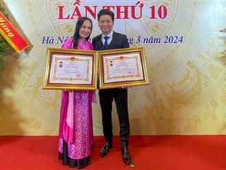 Thu Huyền - Tấn Minh: Cặp vợ chồng tài sắc được phong tặng NSND