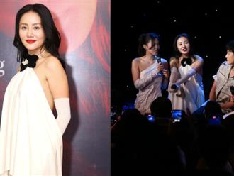Văn Mai Hương ra MV mới, Hoa hậu Tiểu Vy trổ tài hát lại ngay tại sự kiện