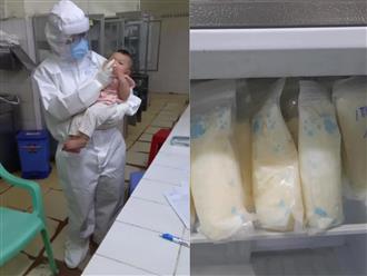 Xót xa bệnh nhân nhí mắc Covid-19 phải xa mẹ, nữ bác sĩ và hội mẹ bỉm gửi tặng 'sữa mẹ' để nuôi bé