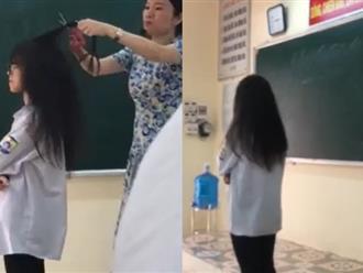 Vụ cô giáo cầm kéo cắt tóc nữ sinh để trừng phạt: Cha mẹ không bức xúc, thông cảm cho cô giáo