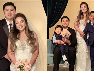 Toàn cảnh đám cưới của con gái Phi Nhung với chồng Việt Kiều: không gian ấm cúng hồi tưởng về mẹ, cặp đôi hạnh phúc cùng 2 con   