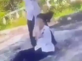 Phú Yên: Nữ sinh lớp 8 bị đánh đến nhập viện, chỉ biết ôm đầu chịu đòn