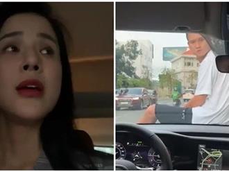 Chồng cũ Diệp Lâm Anh bất ngờ chặn xe không cho vợ đón con, nữ diễn viên sợ hãi đưa con vào xe trốn