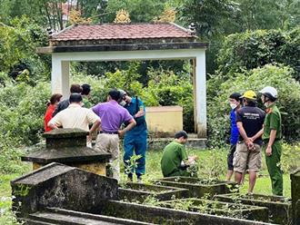 Quảng Nam: Bàng hoàng phát hiện bộ xương trong nghĩa địa, nghi ngờ người mất tích từ 2 tháng trước