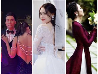 Sao Việt 24 giờ qua: Ninh Dương Lan Ngọc 'thử' váy cưới, Đỗ Hùng Dũng tươi tắn sau phẫu thuật