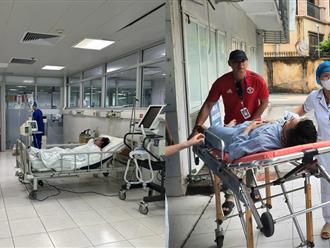 Vụ cháy nhà trọ Trung Kính: 3 bệnh nhân chuyển lên bệnh viện Bạch Mai, 1 cụ bà được đưa thẳng lên phòng ICU