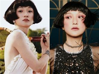 Châu Tấn đẹp hút hồn, 'cân' tạo hình tóc ngắn cổ điển trên tạp chí Vogue