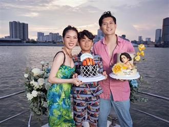 Đón tuổi mới trên du thuyền, Lệ Quyên tiết lộ một chuyện cho thấy mối quan hệ thân thiết của bạn trai Lâm Bảo Châu và con trai, khiến netizen ngưỡng mộ