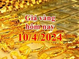 Giá vàng hôm nay 10/4/2024: Vàng SJC tăng phá đỉnh lịch sử, gần chạm mốc 85 triệu đồng/lượng