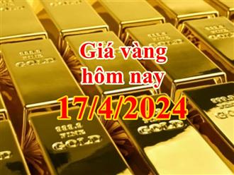 Giá vàng hôm nay 17/4/2024: Vàng SJC quay đầu 'sụt giảm', nhờ tín hiệu bình ổn từ ngân hàng nhà nước