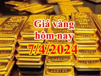 Giá vàng hôm nay 7/4/2024: Vàng SJC lên đỉnh cao mới, gần chạm mốc 82 triệu đồng/lượng
