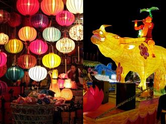 Những lễ hội rước đèn Trung thu hoành tráng nhất Việt Nam, có nơi sở hữu những chiếc đèn lồng khổng lồ có 1-0-2