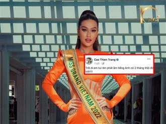 Sau màn bắn tiếng anh như gió chào sân tại Miss Grand International, 'đàn chị' tiết lộ sự thật về tân Hoa hậu Đoàn Thiên Ân, rèn tiếng anh trong 2 tháng, suýt chút nữa không được thi Miss Grand?