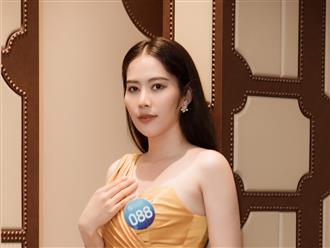 Sự kiện đầu tiên của Miss World Việt 2022: Tiểu Vy - Lương Thuỳ Linh thần thái kiêu sa, Nam Em nổi bần bật giữa dàn thí sinh mạnh