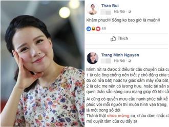 MC Minh Trang và hội chị em ủng hộ quyết định ly hôn của cụ bà 86 tuổi vì chồng 'cả đời không một lần rửa bát'