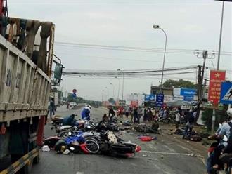 Ám ảnh lời kể nhân chứng vụ container tông 18 xe máy dừng đèn đỏ khiến 4 người tử vong, hơn 20 người bị thương