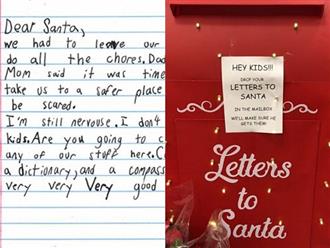 Bé trai 7 tuổi viết thư gửi ông già Noel xin một người cha tốt khiến nhiều người xót xa