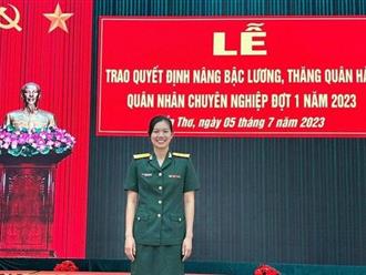 "Nàng tiên cá" Ánh Viên được thăng quân hàm: Là Trung tá quân nhân chuyên nghiệp trẻ nhất Việt Nam