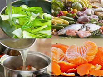 5 nguyên tắc cần phải nhớ khi nấu ăn để không mất giá trị dinh dưỡng của thực phẩm