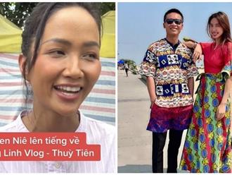 Hoa Hậu H'Hen lên tiếng về thuyền Quang Linh Vlogs - Thùy Tiên, ngỏ ý muốn hợp tác cùng team Châu Phi