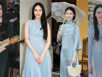 Cận cảnh nhan sắc 'nàng thơ mới' xứ Huế lọt Top 5 ấn tượng Miss World Vietnam 2023