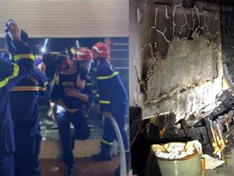 Cháy nhà dân lúc rạng sáng ở Hải Phòng: Cảnh sát phá cửa cuốn, giải cứu 3 người mắc kẹt trong đám cháy