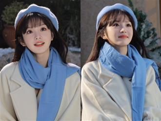 Điền Hi Vi hóa 'cô bé mùa đông' trong bộ ảnh mới, nhan sắc được netizen hết lời khen ngợi 