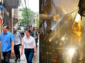 Hà Nội chỉ đạo tập trung khắc phục hậu quả vụ cháy ở quận Thanh Xuân