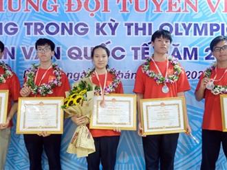 Học sinh Việt Nam giành 4 huy chương Olympic Thiên văn và Vật lý thiên văn quốc tế 2023  