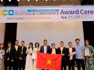 Học sinh Việt Nam giành HVC Olympic Phát minh và Sáng chế khoa học quốc tế