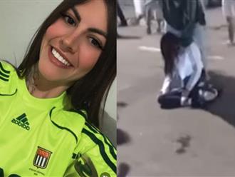 Thương tâm: Cổ động viên bóng đá đánh nhau dữ dội trên sân, 1 fan nữ tử vong vì bị chai bia ném trúng