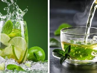 Trà xanh và trà chanh: Loại nào tốt cho sức khỏe hơn?