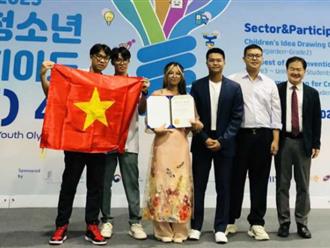Tự hào: Học sinh Quảng Ninh đoạt HCV và Giải đặc biệt tại Olympic khoa học quốc tế Hàn Quốc