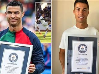 Vượt mặt Messi, Ronaldo lập kỷ lục Guinness