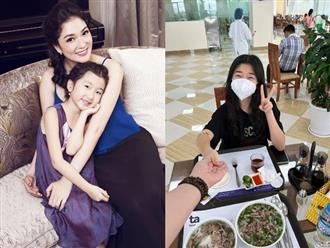 Từng trải qua 30 tiếng đau đớn để sinh con, Hoa hậu Nguyễn Thị Huyền nấc nghẹn khi con gái mắc khối u phải mổ