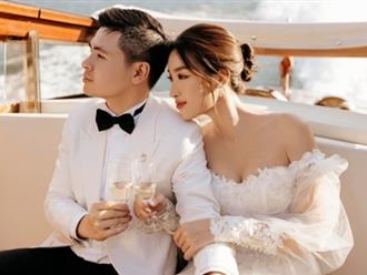 Hoa hậu Đỗ Mỹ Linh xác nhận lên xe hoa với Chủ tịch CLB Hà Nội, tuyên bố tạm ngừng showbiz