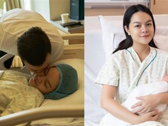 Phạm Quỳnh Anh hạ sinh công chúa thứ 3, bạn trai hét lớn khi nghe tiếng con khóc chào đời